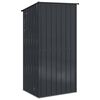 vidaXL Garden Sheds Anthracite 103 x 86 x 200 cm Metal