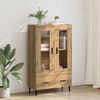 vidaXL Highboard Artisan Oak 69.5 x 31 x 115 cm Engineered Wood