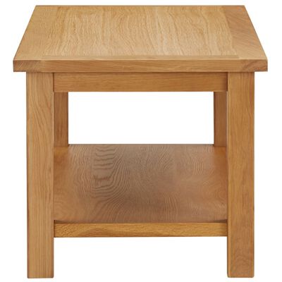 vidaXL Coffee Table 90x45x40 cm Solid Oak Wood
