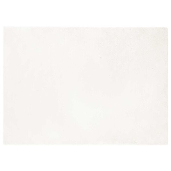 vidaXL Faux Rabbit Fur Rug Olite Cream 200 x 280 cm Polyester