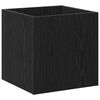 vidaXL Planter Box Black Oak 40 x 38.5 x 40 cm Engineered Wood
