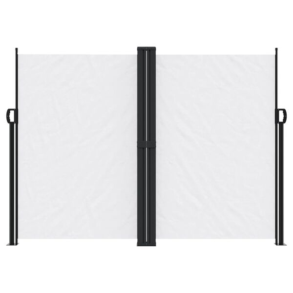 vidaXL Retractable Side Awning White 180x1200 cm