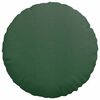 vidaXL Seat Cushions 2 pcs Dark Green &Oslash; 60 cm Corduroy Fabric