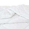vidaXL Summer Duvet with Pillow 2 pcs White Microfiber
