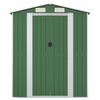 vidaXL Garden Shed Green 192x274x223 cm Galvanised Steel