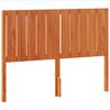 vidaXL Headboard Wax Brown 135 cm Solid Wood Pine