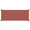 vidaXL Sun Shade Sail Terracotta 2.5 x 6 m 100% Polyester Oxford