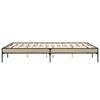vidaXL Bed Frame without Mattress Sonoma Oak 140x200 cm