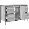vidaXL Basin Cabinet with Drawers Grey Sonoma 90x34.5x60 cm