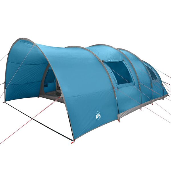 vidaXL Tunnel Tent with Roof with Storage Blue 710 x 460 x 245 cm