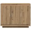 vidaXL Sideboard Artisan Oak 92x35x75 cm Engineered Wood