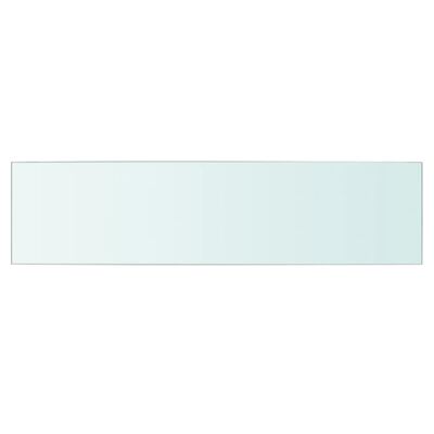 vidaXL Shelf Panel Glass Clear 60x15 cm