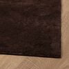 vidaXL Area Rugs Rectangular HUARTE Brown 110 x 60 cm Polyester