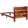 vidaXL Bed Frame with Live Edge without Mattress Solid Acacia Wood 90 cm