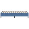 vidaXL Platform Bed Frame Blue 80 x 200 cm Fabric