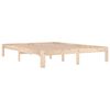 vidaXL Bed Frame without Mattress Solid Wood 150x200cm King Size