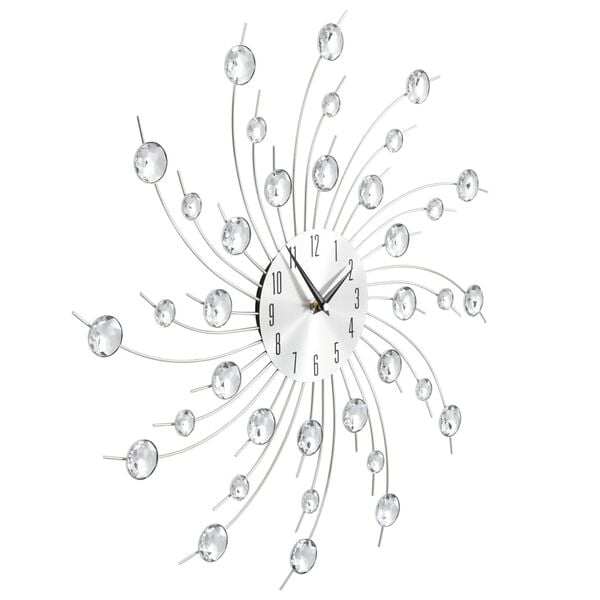 vidaXL Wall Clock with Quartz Movement Modern Design 50 cm