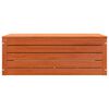 vidaXL Storage Box Wax Brown 89 x 36.5 x 33 cm Solid Pine Wood