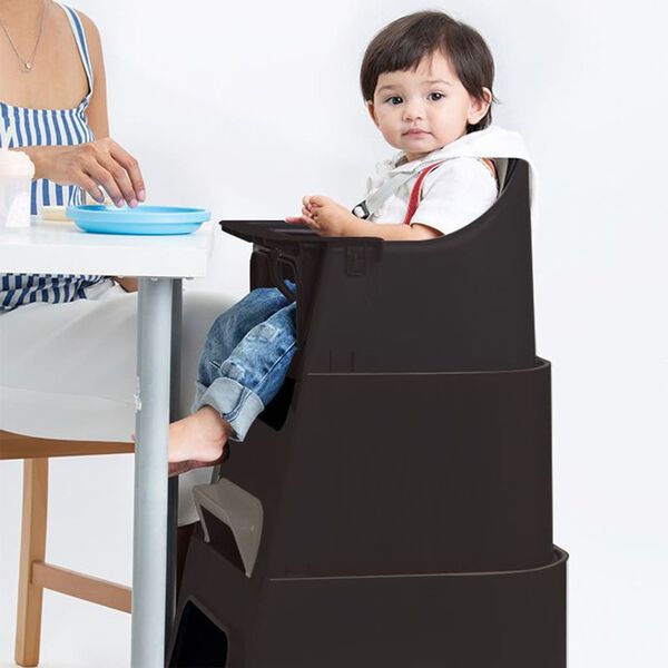 DERYAN 5-in-1 Kids High Chair Quuby Black