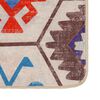 vidaXL Rug Washable Multicolour 80x300 cm Anti Slip