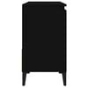vidaXL Bathroom Cabinet Black 65x33x60 cm Engineered Wood
