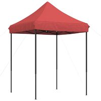 vidaXL Foldable Party Tent Pop-Up Burgundy 200x200x306 cm