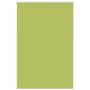 vidaXL Roller Blind Blackout Leaves Green 145x230 cm Fabric Width 141.6 cm Polyester