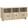 vidaXL TV Cabinet Sonoma Oak 102 x 34.5 x 50 cm Engineered Wood