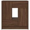 vidaXL Sideboard with Drawers and Doors Brown Oak 70.5x34x74.5 cm