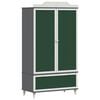 vidaXL Kids Creative Storage ROROS Grey and White 90 x 45 x 165 cm