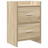 vidaXL Bedside Tables Sonoma Oak 40 x 30 x 60 cm Engineered Wood