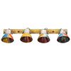 vidaXL Industrial Wall Lamp Multicolour 90x25 cm E27