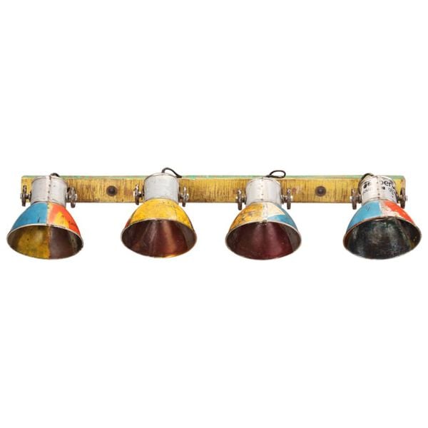 vidaXL Industrial Wall Lamp Multicolour 90x25 cm E27