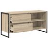 vidaXL TV Cabinet Sonoma 100 x 36 x 49.5 cm Engineered Wood