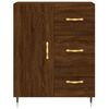 vidaXL Sideboard Brown Oak 69.5x34x90 cm Engineered Wood