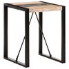 vidaXL Dining Table 60x60x75 cm Solid Reclaimed Wood