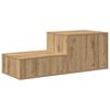 vidaXL Storage Cabinet 2 pcs Artisan Oak 118 x 41 x 40 cm