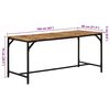 vidaXL Dining Table 160x80x75 cm Solid Wood Rough Mango