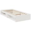 vidaXL Day Bed without Mattress White 80x200 cm Solid Wood Pine