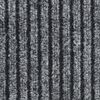 vidaXL Doormat Striped Grey 60x80 cm