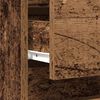 vidaXL Bedside Cabinet Old Wood 40 x 35 x 50 cm Engineered Wood