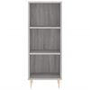 vidaXL Highboard Grey Sonoma 34.5x34x180 cm Engineered Wood