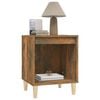 vidaXL Bedside Cabinets 2 pcs Smoked Oak 40x35x50 cm