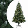 vidaXL Artificial Christmas Tree 120 cm 150 LEDs Warm White