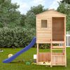 vidaXL Outdoor Playset Solid Wood Fir