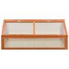 vidaXL Greenhouse 120x80x50 cm Firwood
