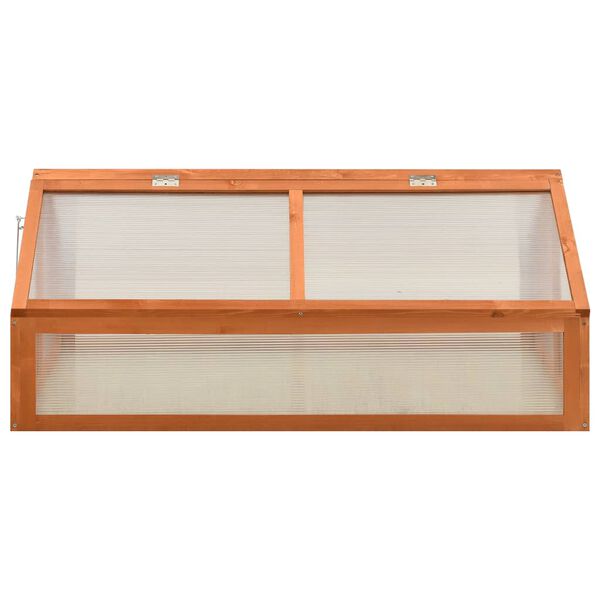 vidaXL Greenhouse 120x80x50 cm Firwood
