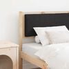 vidaXL Headboard Other Brown 90 cm Solid pine wood