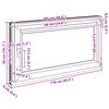 vidaXL Basement Window "RISOR" 110x50 cm Tilt&Turn DIN Right White