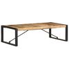 vidaXL Coffee Table 140x70x40 cm Rough Mango Wood